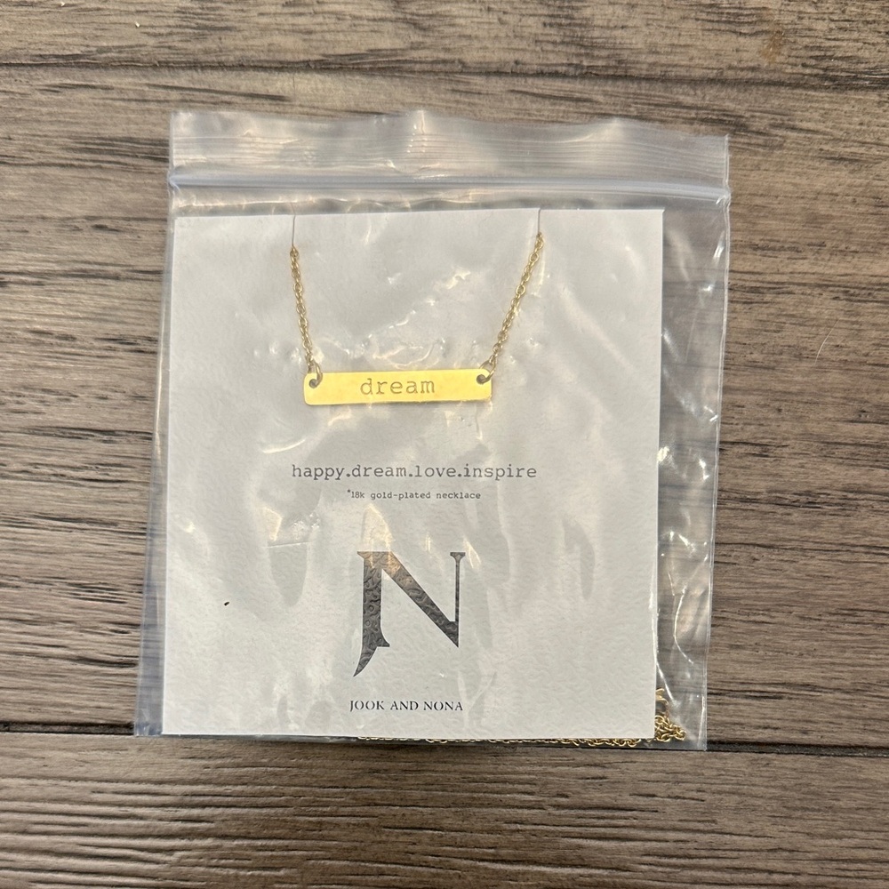 Gold 'Dream' Necklace